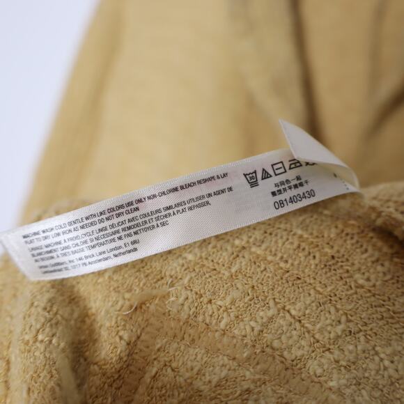 FREE PEOPLE BEACH Reign Textured Blazer Ginger Oversized Two Button Women's S - Picture 12 of 12